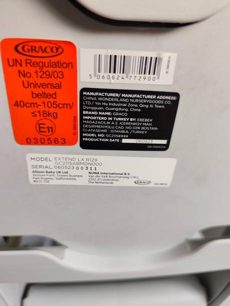 Graco extend lx r129, graco