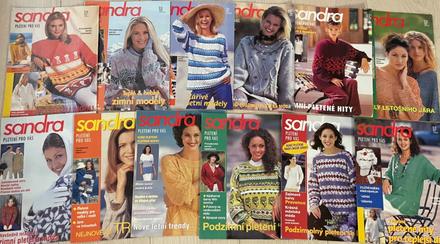 Časopis sandra 12 ks,