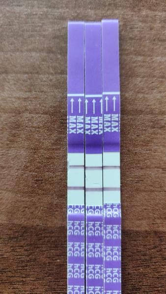 Rovnako silný test počas 3 dní - 18,19,20DPO - je to ok?