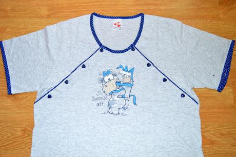 Materská nočná košeľa, vienetta secret,l - xxl