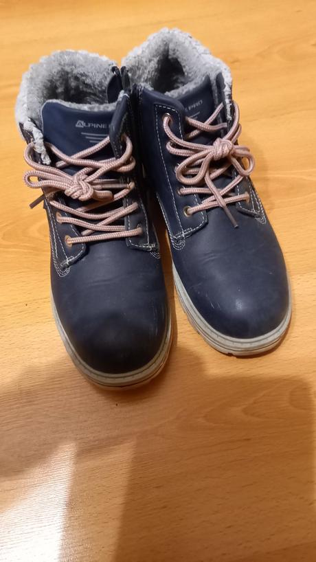 Topánky zateplené, alpine pro,34