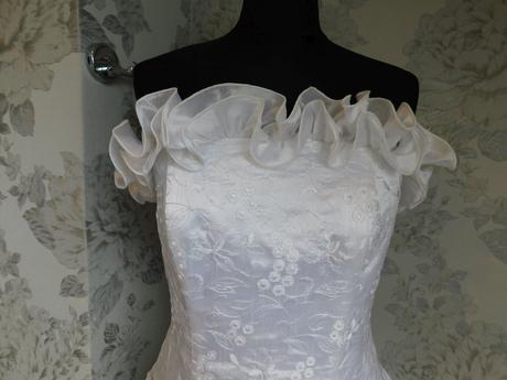 Luxusne svadobne vintage šaty, 38