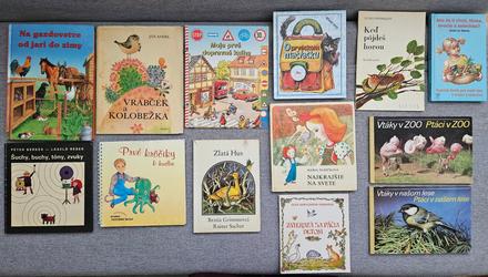 Retro staré detské knihy, 