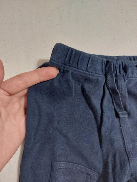 Tenké modré teplaky, miniclub,68