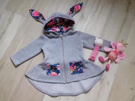 Kabátik trikotový jarný, 86  /  1,5 roka, 86