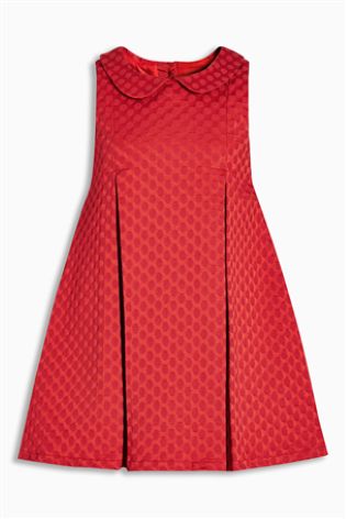 Červené áčkové šaty next, next,74 - 110