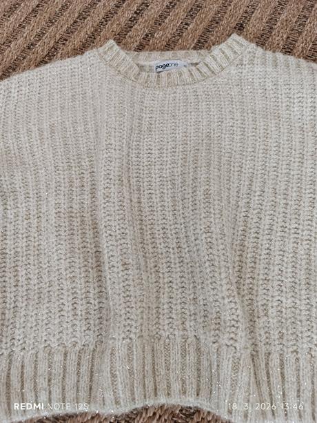 Pletená mikina, takko,m
