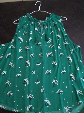 Blúzka bez rukávov-2xl, lindex,50