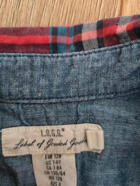 Košeľa h&m 7-8 rokov, h&m,128