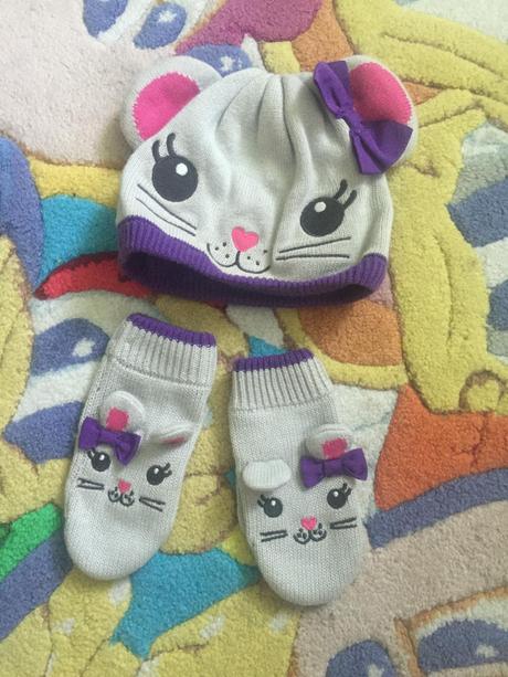 Set čiapka s rukavicami, gymboree,92