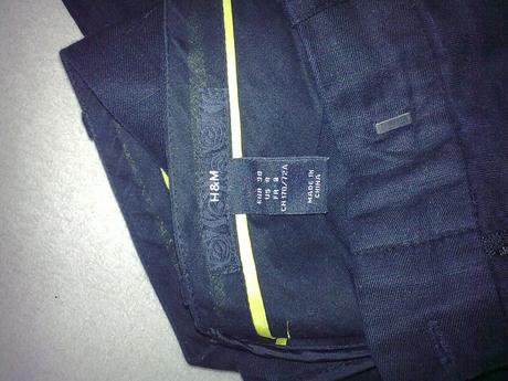  cierne nohavice, h&m,38