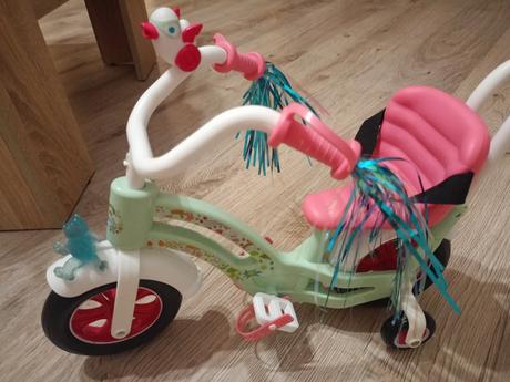 Baby born bicykel+prilba, 