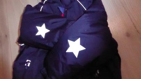 Bunda zimná nová teplá s vnút. pásom, kiki&koko,98