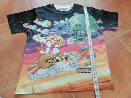 Tričko angry birds, veľ. 134, 134