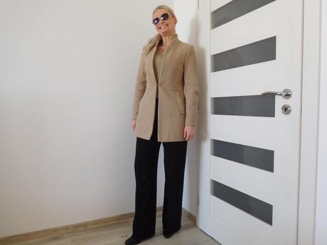 F&f  kabát dámsky hnedý-s,, f&f,s