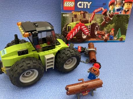Lego city 60181 lesný traktor,