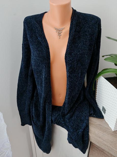 Kardigan puffy materiál makkucky uni,