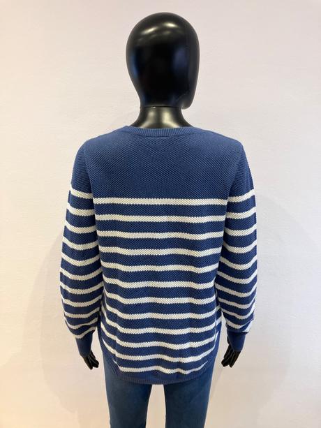 Dámsky pásikavý sveter gap (m), gap,m