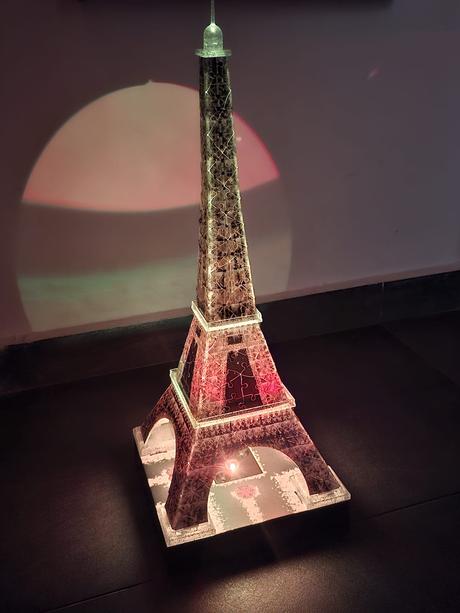3d puzzle eiffelova veža,