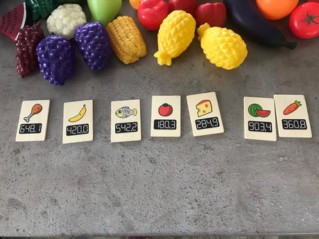 Ovocie do kuchynky s košíkom, 