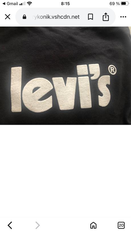 Mikinové šaty, levis,l