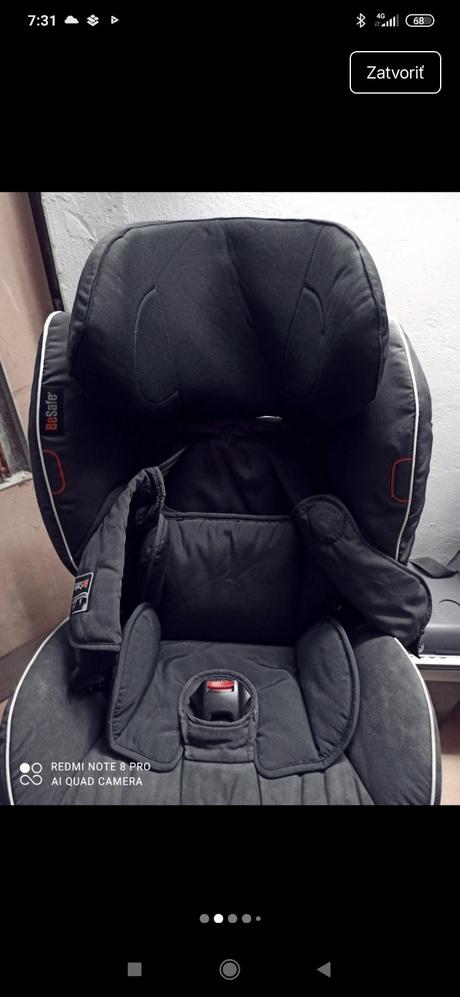 Autosedačka 9-18 kg, besafe