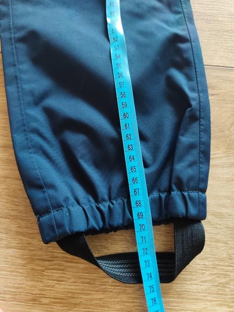 Nohavice  softshellové tenké, h&m,116