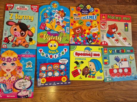 Predam nove detské časopisy,