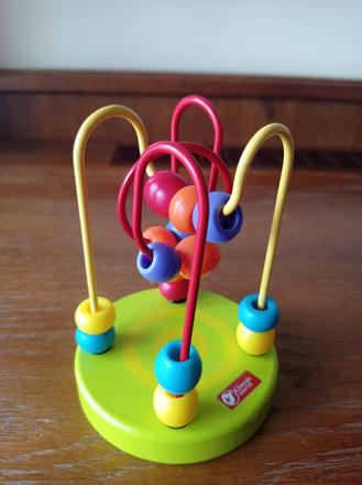 Labyrint motorický s korálkami classic world, 