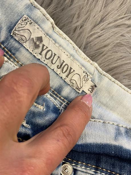 Dievčenské rifľové šortky, 158