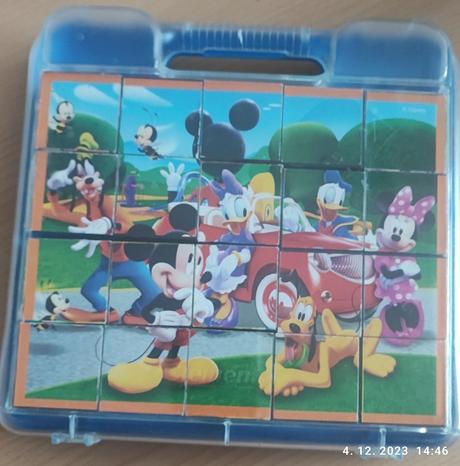 Obrázkové kocky mickey a minnie, 
