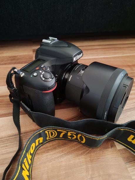 Nikon d750 a objektiv, nikon