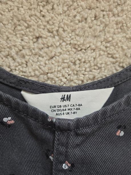 Šatová sukňa h&m, h&m,128