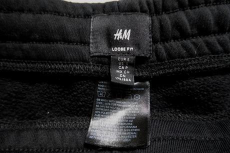 Tepláky h&m loose fit, h&m,s