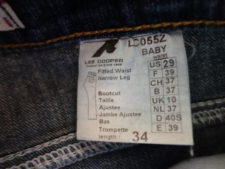 Dámske rifle lee cooper, lee cooper,34