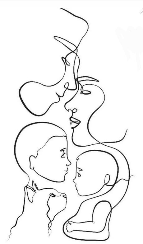 Personalizovaný rodinný obraz, 