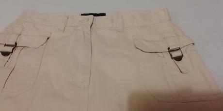 Béžová minisukna, 36