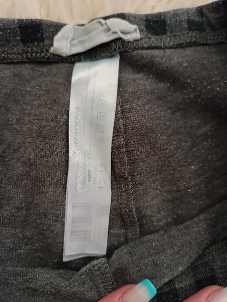 Legínky kárované veľ. 152, terranova,152