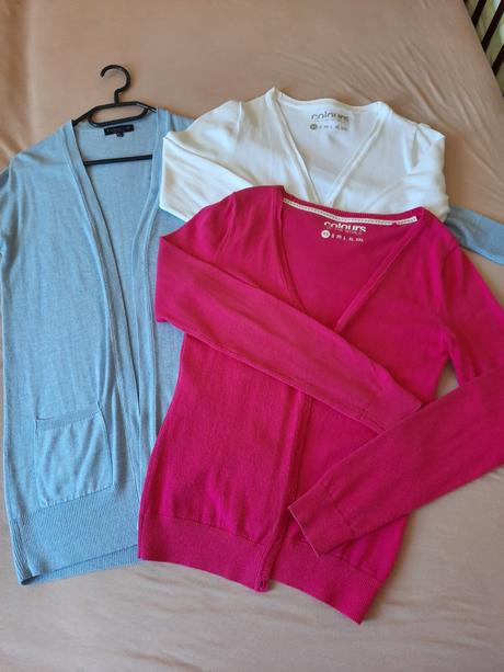 Svetríky 3ks, takko,xs