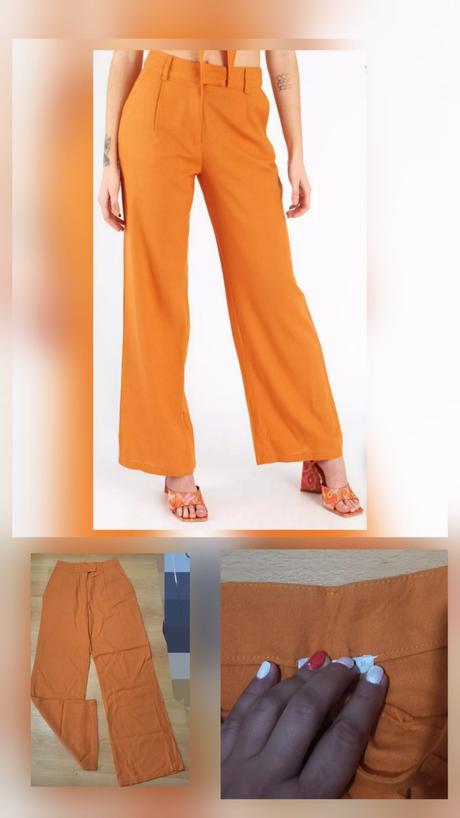 Nové ľanové nohavice, xs