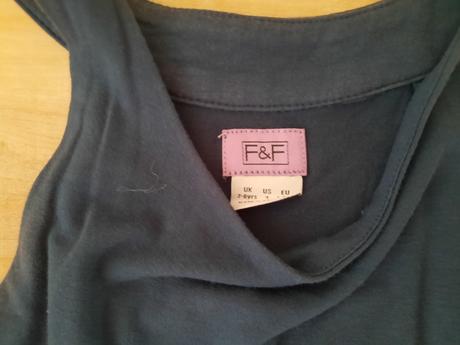 Dlhé letné šaty 122/128, f&f,128