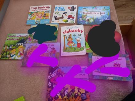 Rôzne knižky pre deti,