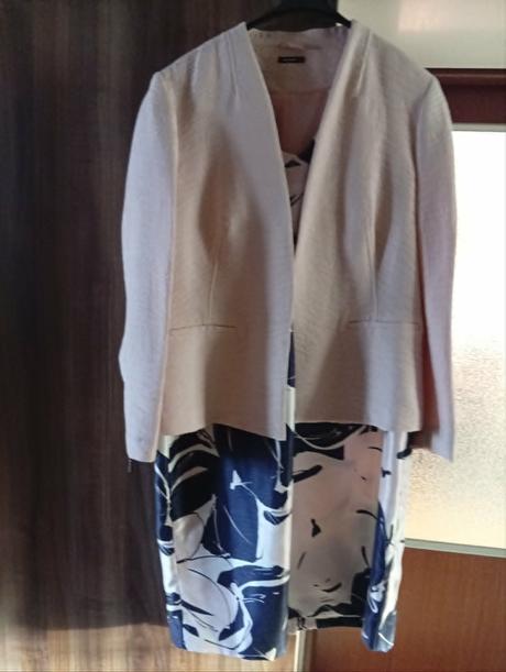 Šaty so sakom, spoločenské, nekrčivé, 50