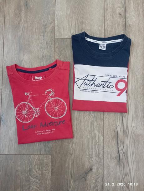 2x tričko 146/152 (už s poštovným), loap,146