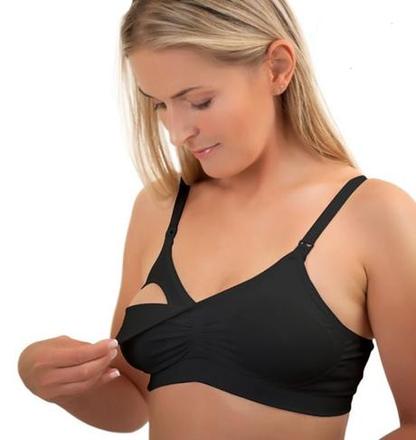 Baby ono 506/01 podprsenka na kojenie b70-75 čiern, 70 / 75,b