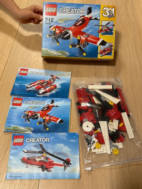 Lego creator 31047 - vrtuľové lietadlo,