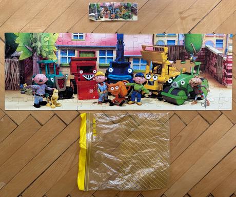 Darujem puzzle majster bob,