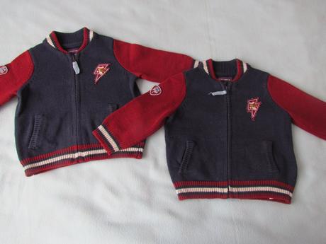 Svetríky pre dvojičky 68, 68