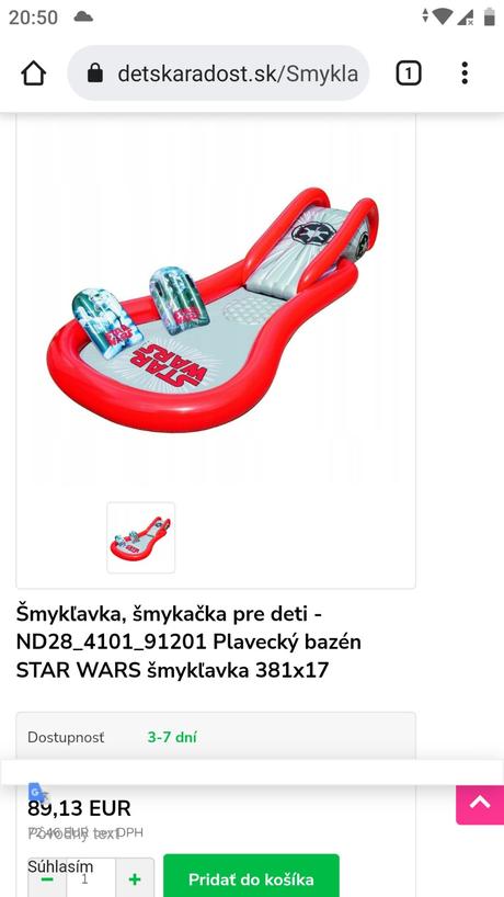 Šmýkačka star wars, 