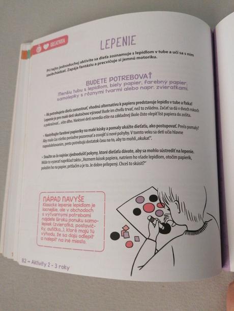 Kniha 100 aktivít pre najmenších, 